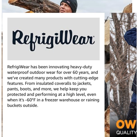 RefrigiWear Softshell Convertible Mitt – Insulated Open Finger Mitten Work Glove - Picture 2 of 10